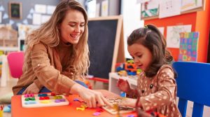 Happy children engaging in creative after-school activities in Mohammed Bin Zayed City, developing confidence and independence.
